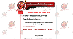 Desktop Screenshot of aahl.net
